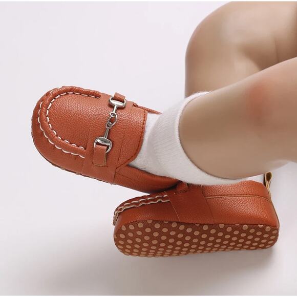 Rabeiser Baby Comfortable Shoes Size 0-6 Color Brown - Picture 1 of 8